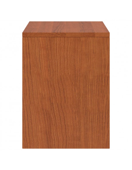 Comodini 2 pz Marrone Miele 35x30x40 cm in Pino Massello