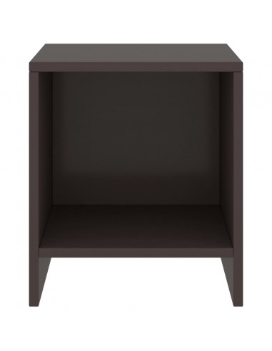 Comodini 2 pz Marrone Scuro 35x30x40 cm in Pino Massello