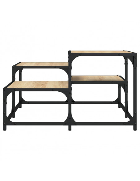 Tavolino da Salotto Rovere Sonoma 68x68x40 cm Legno Multistrato