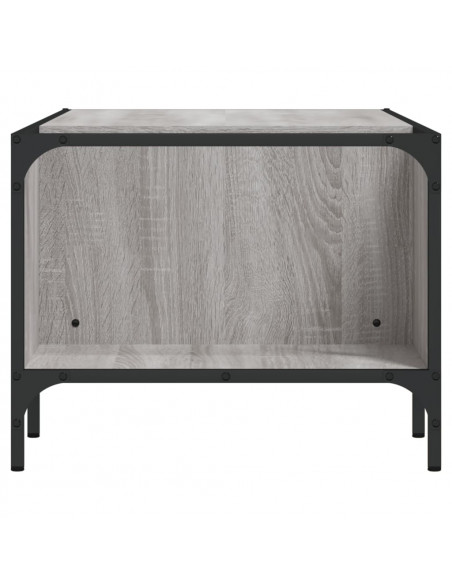 Tavolino Salotto Ripiano Grigio Sonoma 100x51x40cm Multistrato