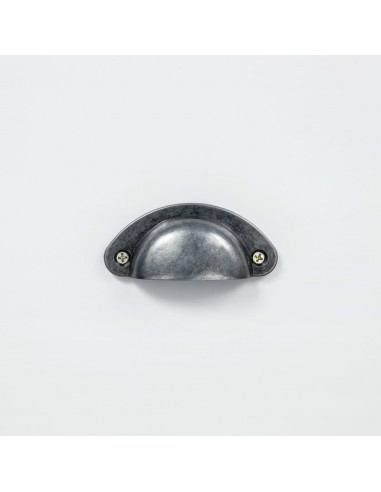 Comodino Hill Bianco 46x35x49,5 cm Legno Massello di Pino