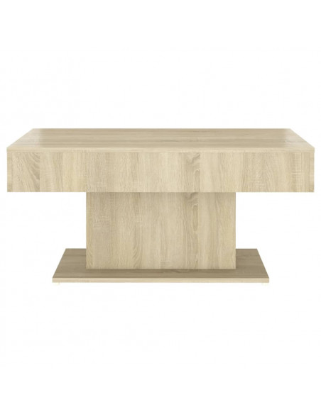 Tavolino da Salotto Rovere Sonoma 96x50x45cm Legno Multistrato