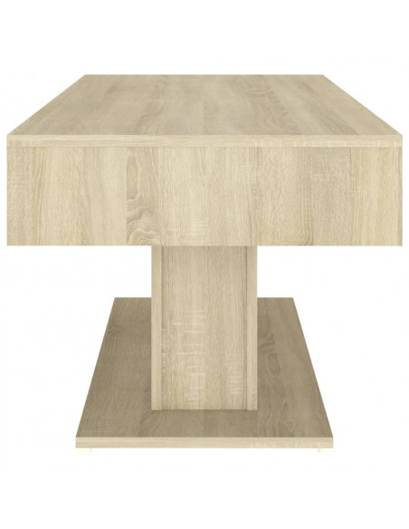 Tavolino da Salotto Rovere Sonoma 96x50x45cm Legno Multistrato
