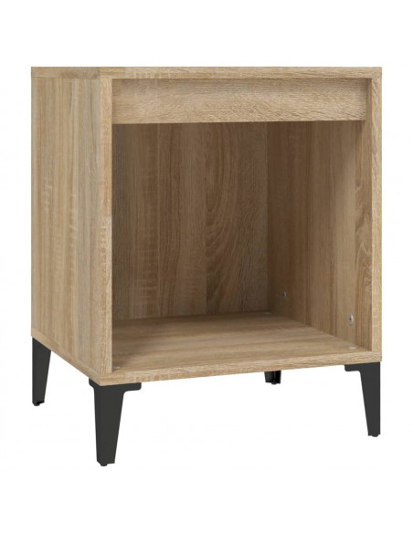 Comodino Rovere Sonoma 40x35x50 cm