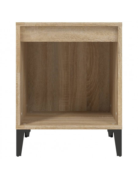 Comodino Rovere Sonoma 40x35x50 cm