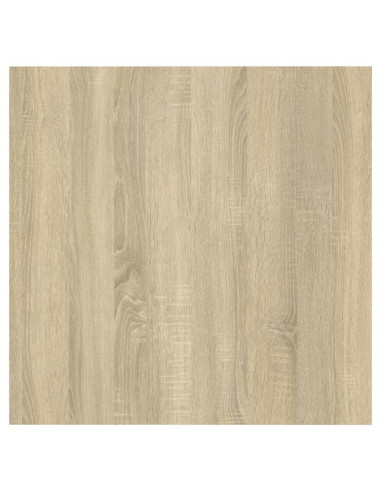 Comodino Rovere Sonoma 30,5x30x30 cm in Truciolato