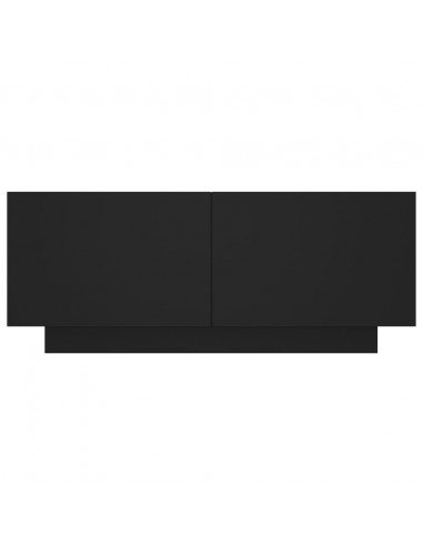 Comodino Nero 100x35x40 cm in Truciolato