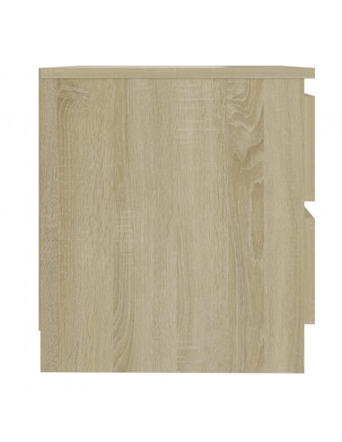 Comodino Rovere Sonoma 50x39x43,5 cm in Legno Multistrato