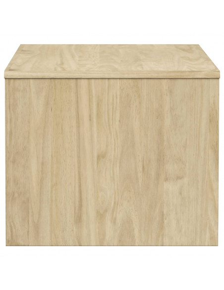 Tavolino Salotto SAUDA Rovere 99x55x45 cm Legno Massello Pino