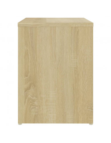 Comodino Rovere Sonoma 40x30x40 cm in Legno Multistrato