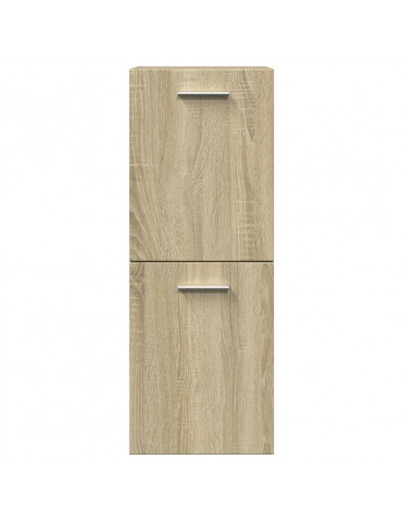 Mobile da Bagno Rovere Sonoma 30x30x80 cm Legno Multistrato
