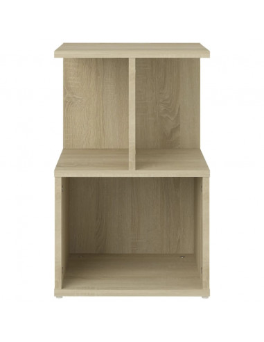 Comodino Rovere Sonoma 35x35x55 cm in Legno Multistrato