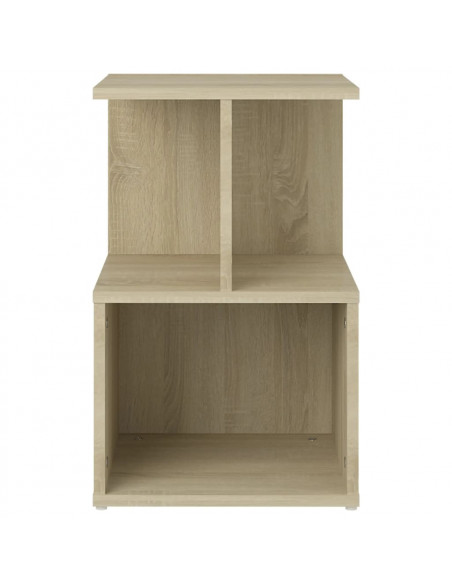 Comodino Rovere Sonoma 35x35x55 cm in Legno Multistrato