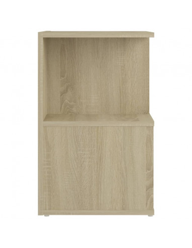 Comodini 2pz Rovere Sonoma 35x35x55 cm in Legno Multistrato