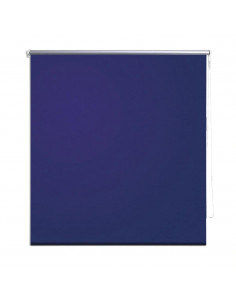 Tenda a rullo oscurante buio totale 100 x 230 cm blu marino 2