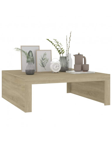 Tavolino da Salotto Rovere Sonoma 100x100x35 cm in Truciolato