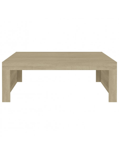 Tavolino da Salotto Rovere Sonoma 100x100x35 cm in Truciolato