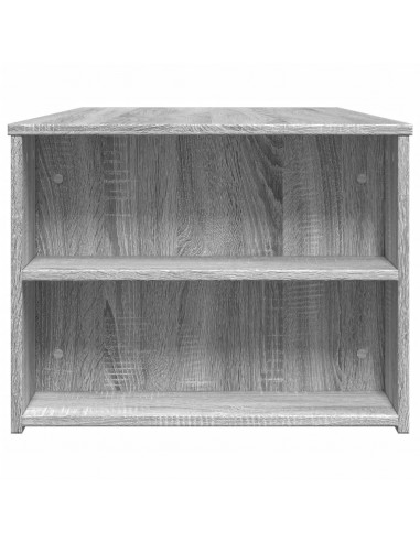 Tavolino da Salotto Grigio Sonoma 102x55x42cm Legno Multistrato