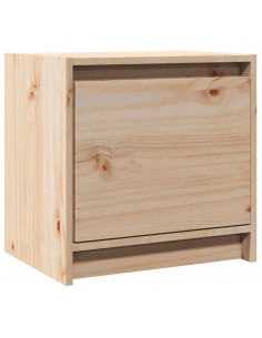 Comodino 40x30,5x40 cm in Legno Massello di Pino 2
