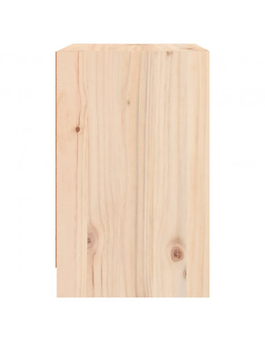 Comodino 40x31x50 cm in Legno Massello di Pino