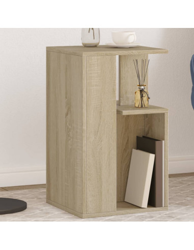 Tavolino da Salotto Rovere Sonoma 35x35x60 cm Legno Multistrato
