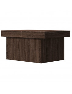 Tavolino Salotto Rovere Marrone 100x55x40 cm Legno Multistrato 2