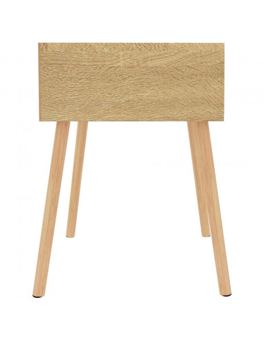 Comodino Rovere Sonoma 40x40x56 cm in Legno Multistrato