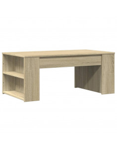 Tavolino da Salotto Rovere Sonoma 102x55x42cm Legno Multistrato 2