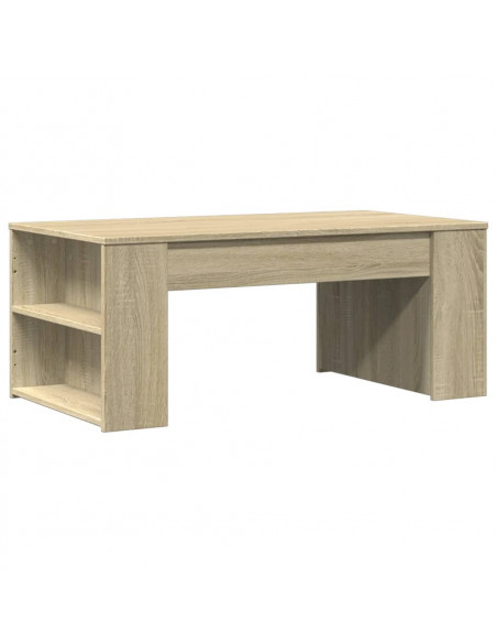 Tavolino da Salotto Rovere Sonoma 102x55x42cm Legno Multistrato