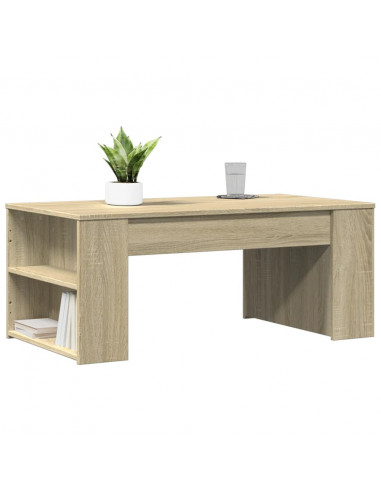 Tavolino da Salotto Rovere Sonoma 102x55x42cm Legno Multistrato