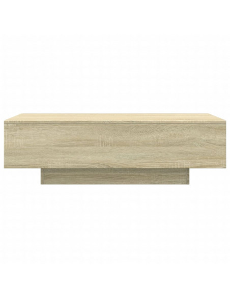 Tavolino Rovere Sonoma 100x49,5x31 cm in Legno Multistrato