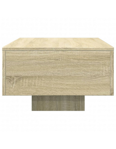 Tavolino Rovere Sonoma 100x49,5x31 cm in Legno Multistrato