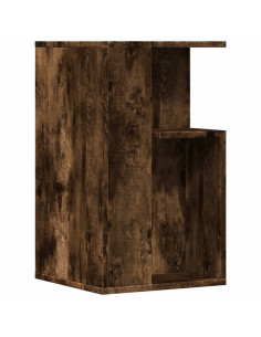 Tavolino Rovere Fumo 35x35x60 cm in Legno Multistrato 2