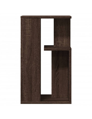 Tavolino Rovere Marrone 35x35x60 cm in Legno Multistrato