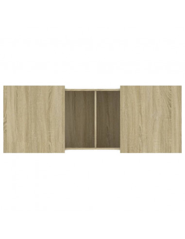 Tavolino da Salotto Rovere Sonoma 100x55x40cm Legno Multistrato