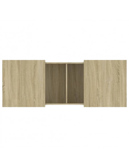 Tavolino da Salotto Rovere Sonoma 100x55x40cm Legno Multistrato