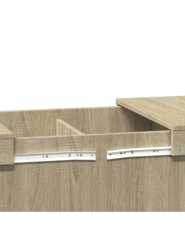 Tavolino da Salotto Rovere Sonoma 100x55x40cm Legno Multistrato