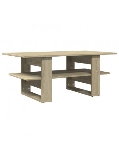 Tavolino da Salotto Rovere Sonoma 102x55x42cm Legno Multistrato
