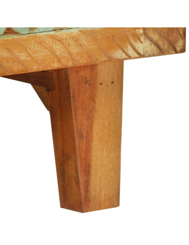 Credenza Intagliata a Mano 55x30x75 cm Legno Massello Recupero