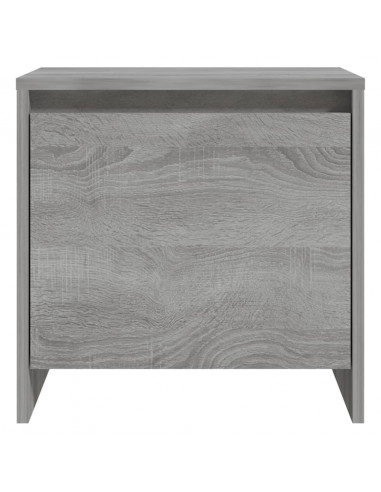 Comodino Grigio Sonoma 45x34x44,5 cm in Truciolato