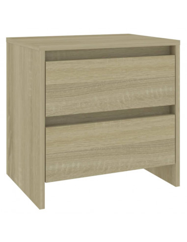 Comodino Rovere Sonoma 45x34,5x44,5 cm in Truciolato