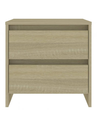 Comodino Rovere Sonoma 45x34,5x44,5 cm in Truciolato