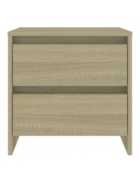 Comodino Rovere Sonoma 45x34,5x44,5 cm in Truciolato