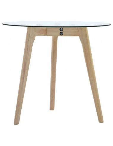 Set di Tavolini da Salotto 2 pz in Vetro Temperato