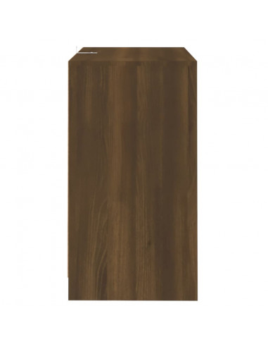 Credenza Rovere Marrone 70x41x75 cm in Truciolato