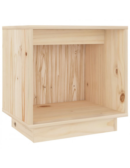 Comodino 40x30x40 cm in Legno Massello di Pino