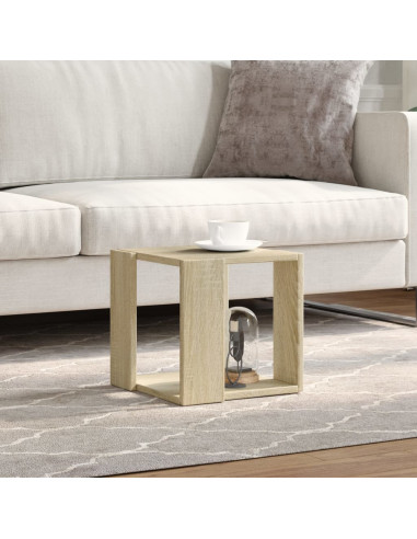 Tavolino da Salotto Rovere Sonoma 32x32x30cm Legno Multistrato