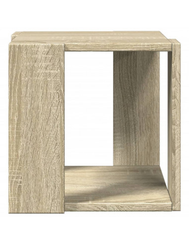 Tavolino da Salotto Rovere Sonoma 32x32x30cm Legno Multistrato