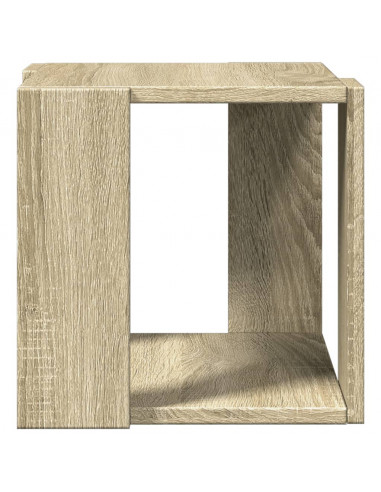 Tavolino da Salotto Rovere Sonoma 32x32x30cm Legno Multistrato