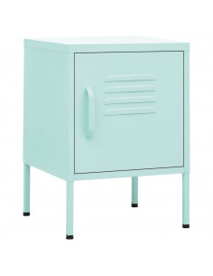 Comodino Menta 35x35x51 cm in Acciaio 2